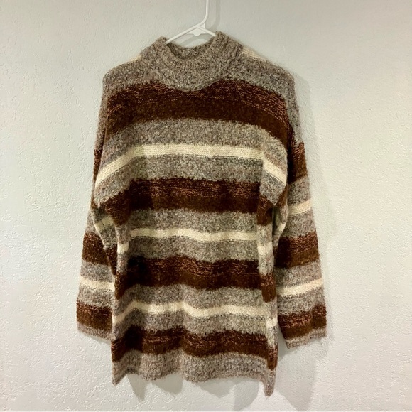 Universal Thread Small Long Brown Sweater Womens Small Cozy Fall Sweater - Picture 3 of 9